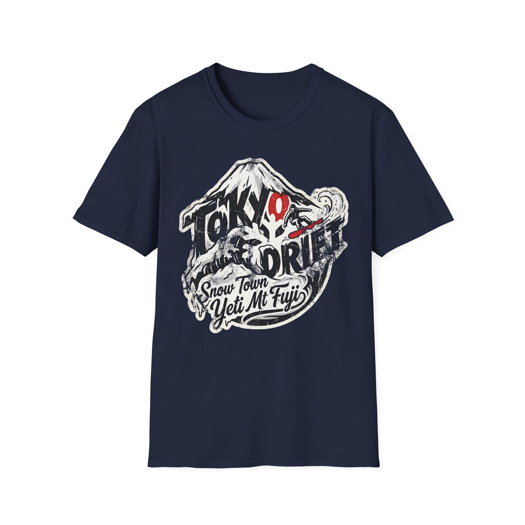 Mt Fuji Drift Snowboarding T-Shirt