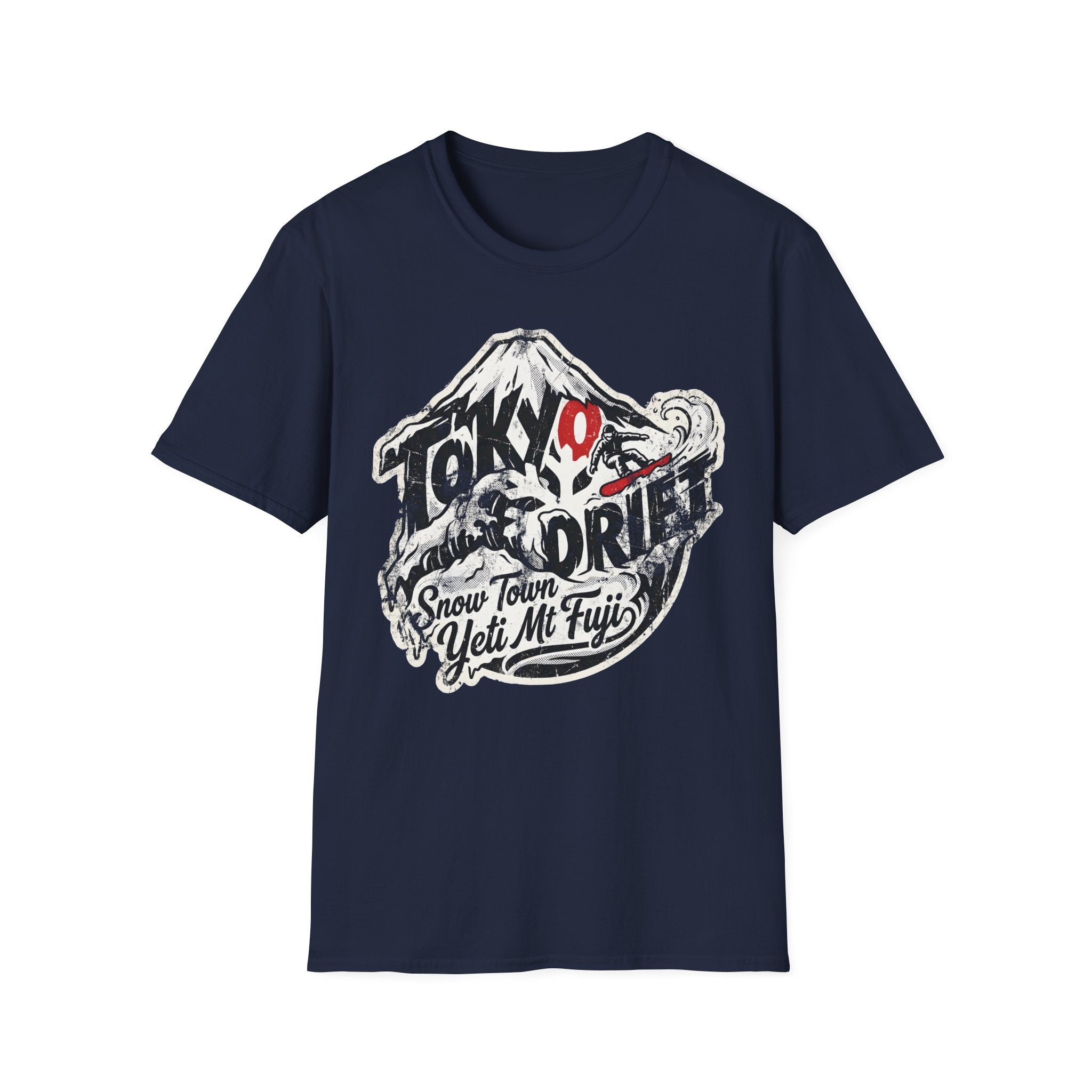 Mt Fuji Drift Snowboarding T-Shirt