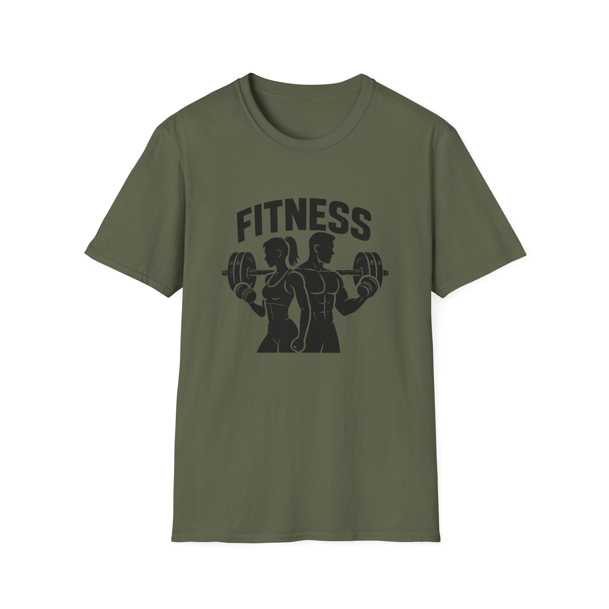 Bodybuilder lifting weights T-Shirt