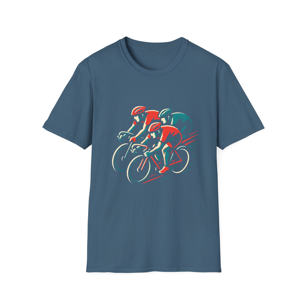 Cyclists Racing Scene T-Shirt