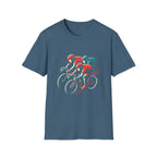 Cyclists Racing Scene T-Shirt