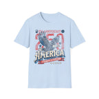 America USA 250 Strength Freedom Vintage Gym T-Shirt