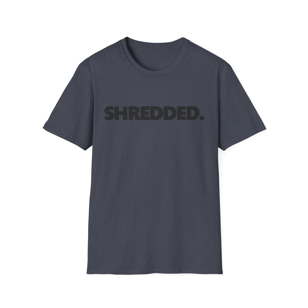 SHREDDED Graphic Bodybuilding Vintage Gym T-Shirt