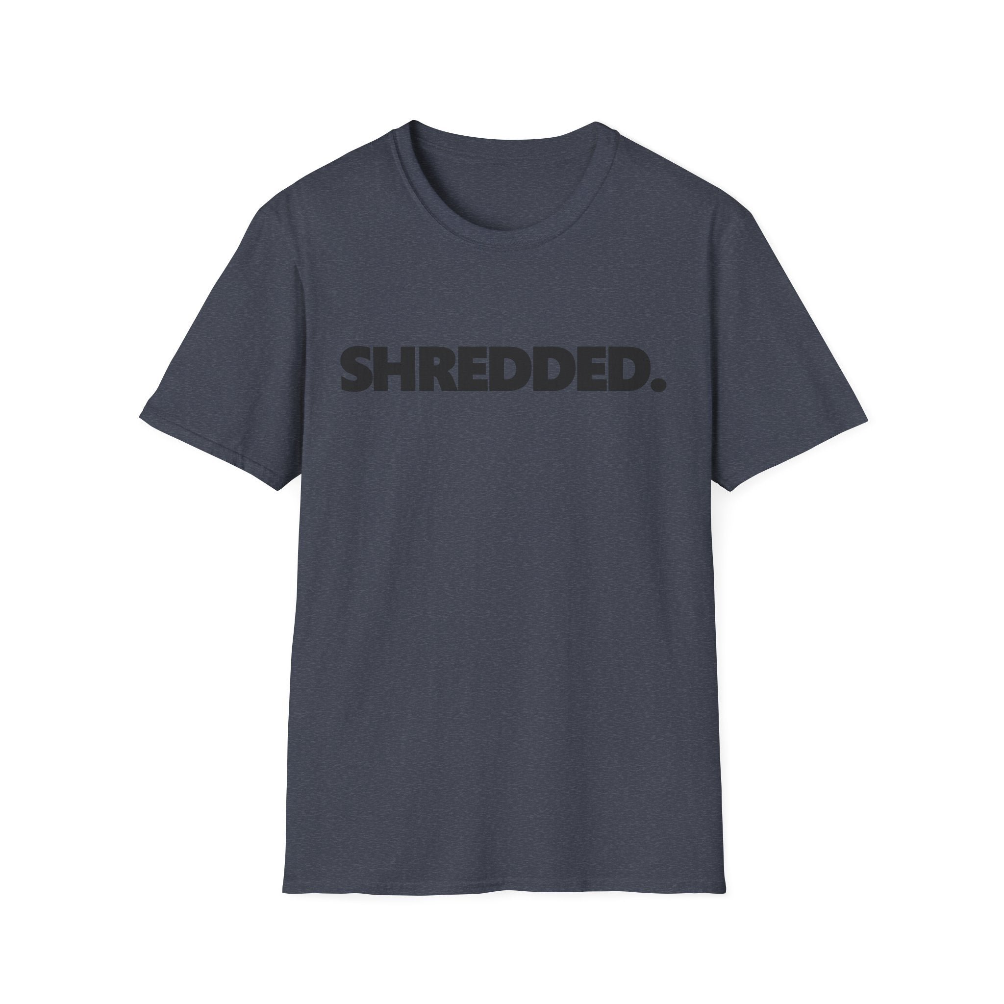 SHREDDED Graphic Bodybuilding Vintage Gym T-Shirt