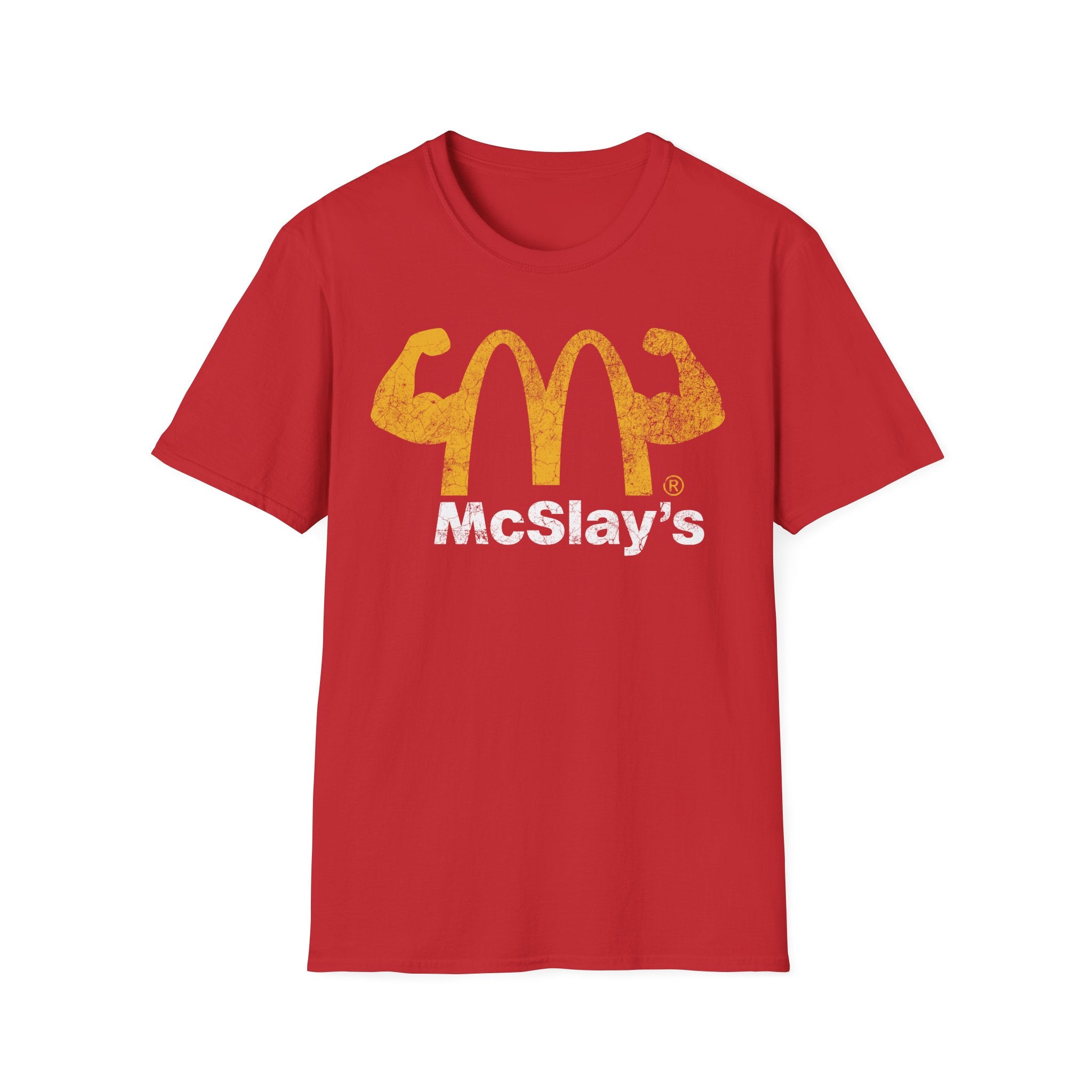 McSlays Arches Graphic Vintage Gym T-Shirt