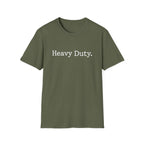 Heavy Duty Typographic Vintage Gym T-Shirt