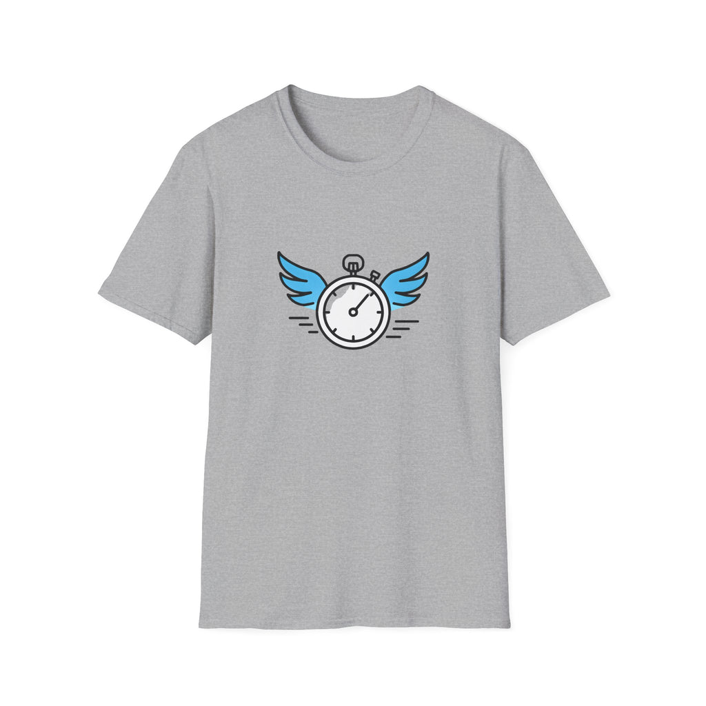 Clock with Wings T-Shirt
