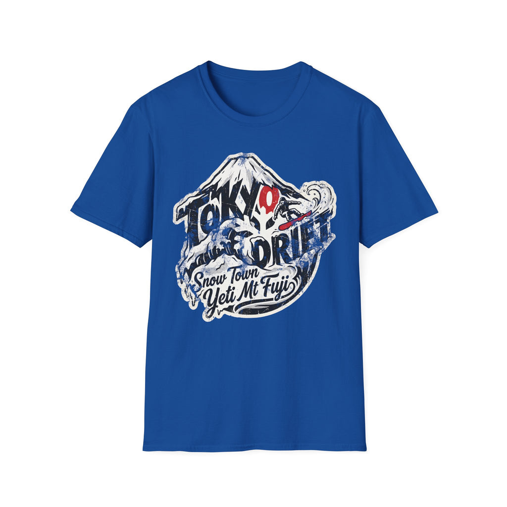 Mt Fuji Drift Snowboarding T-Shirt