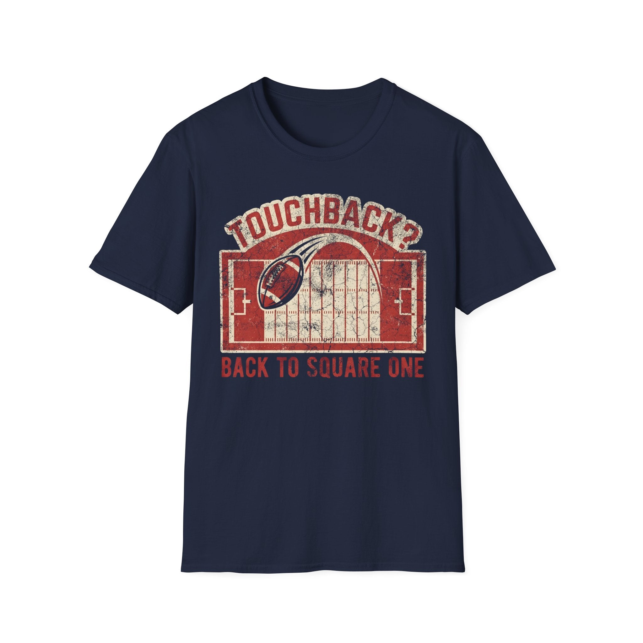 Gridiron Touchback Back To Square One Vintage Gym T-Shirt