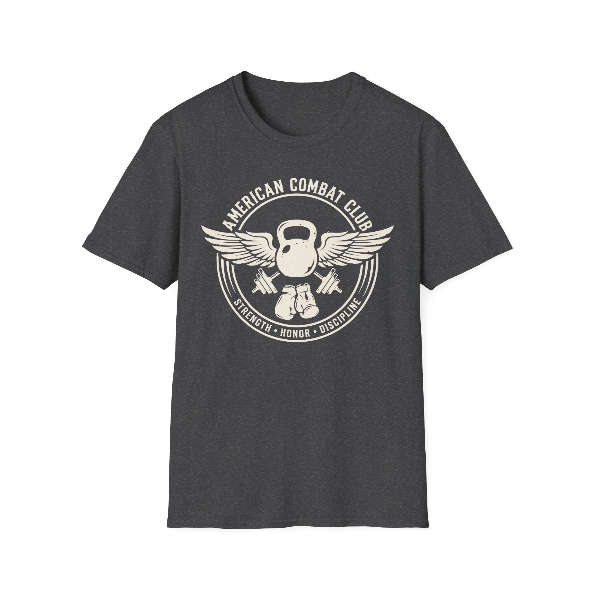 American Combat Club Gym Vintage Retro Gym T-Shirt
