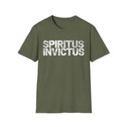 Spiritus Invictus Typographic Gym T-Shirt