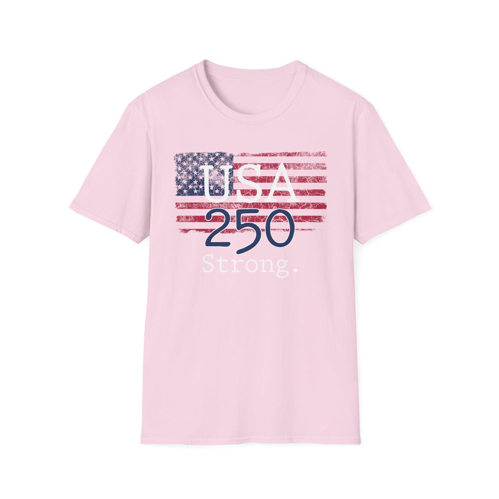 USA 250 Strong Flag Gym Vintage Gym T-Shirt