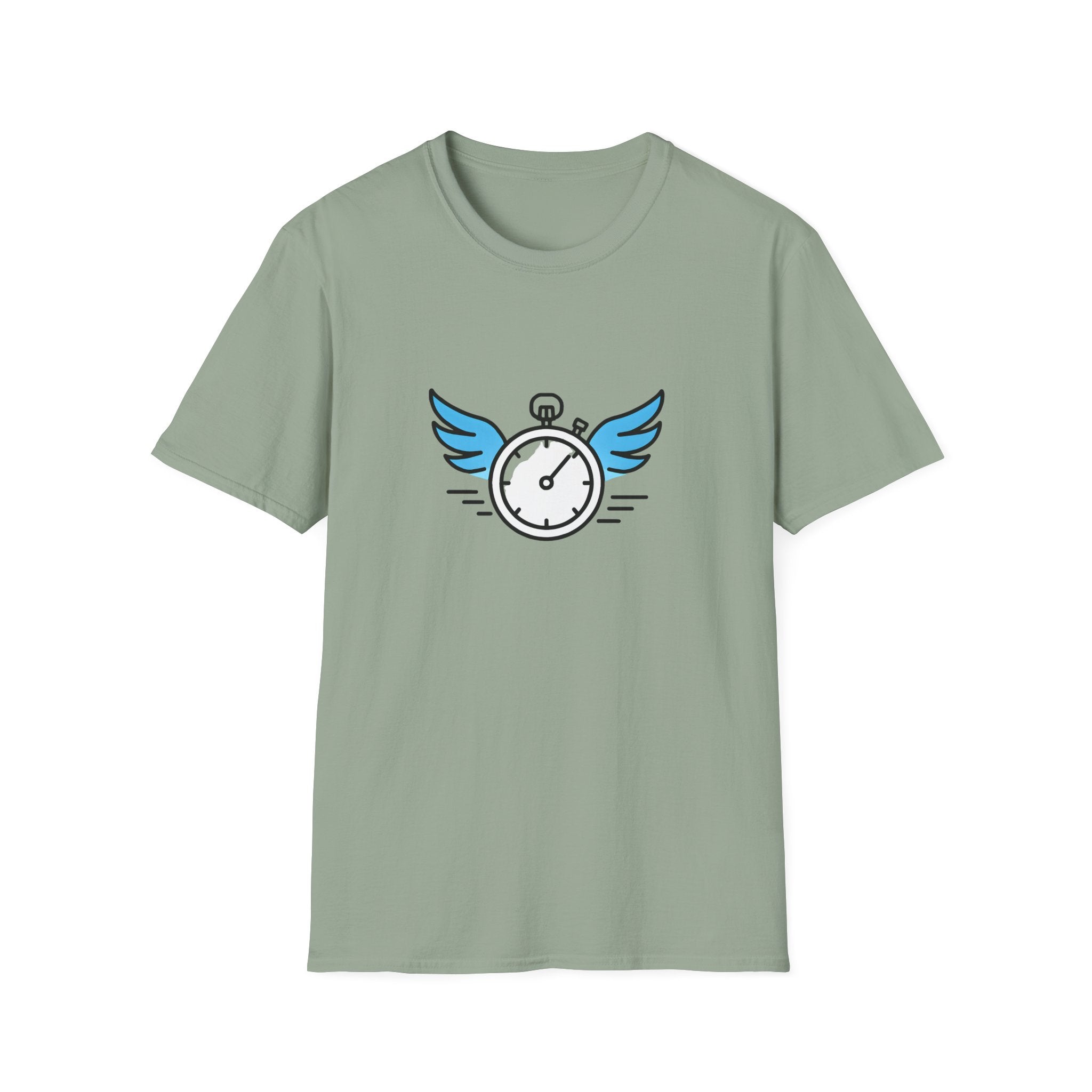Clock with Wings T-Shirt
