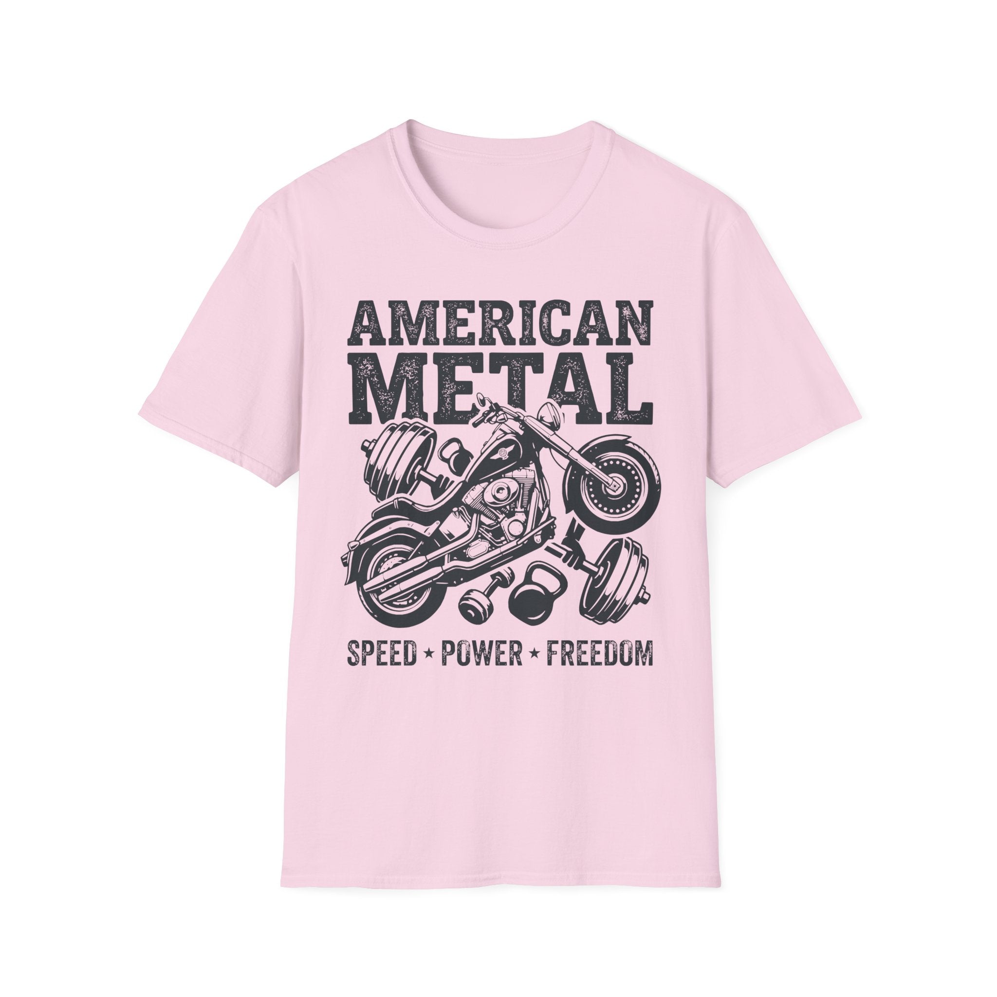 American Metal Softtail Build and Repair Vintage Graphic Gym T-Shirt