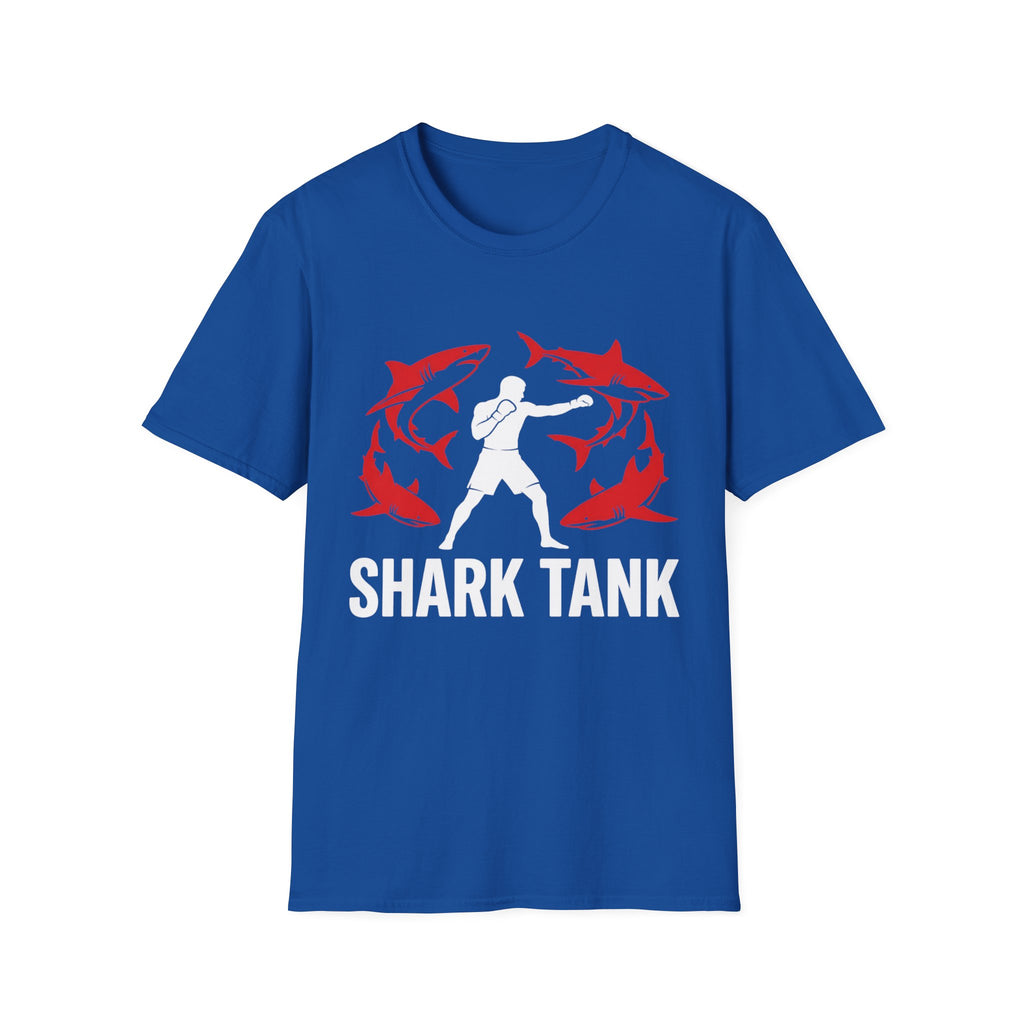 MMA Shark Tank Training Red Gym T-Shirt