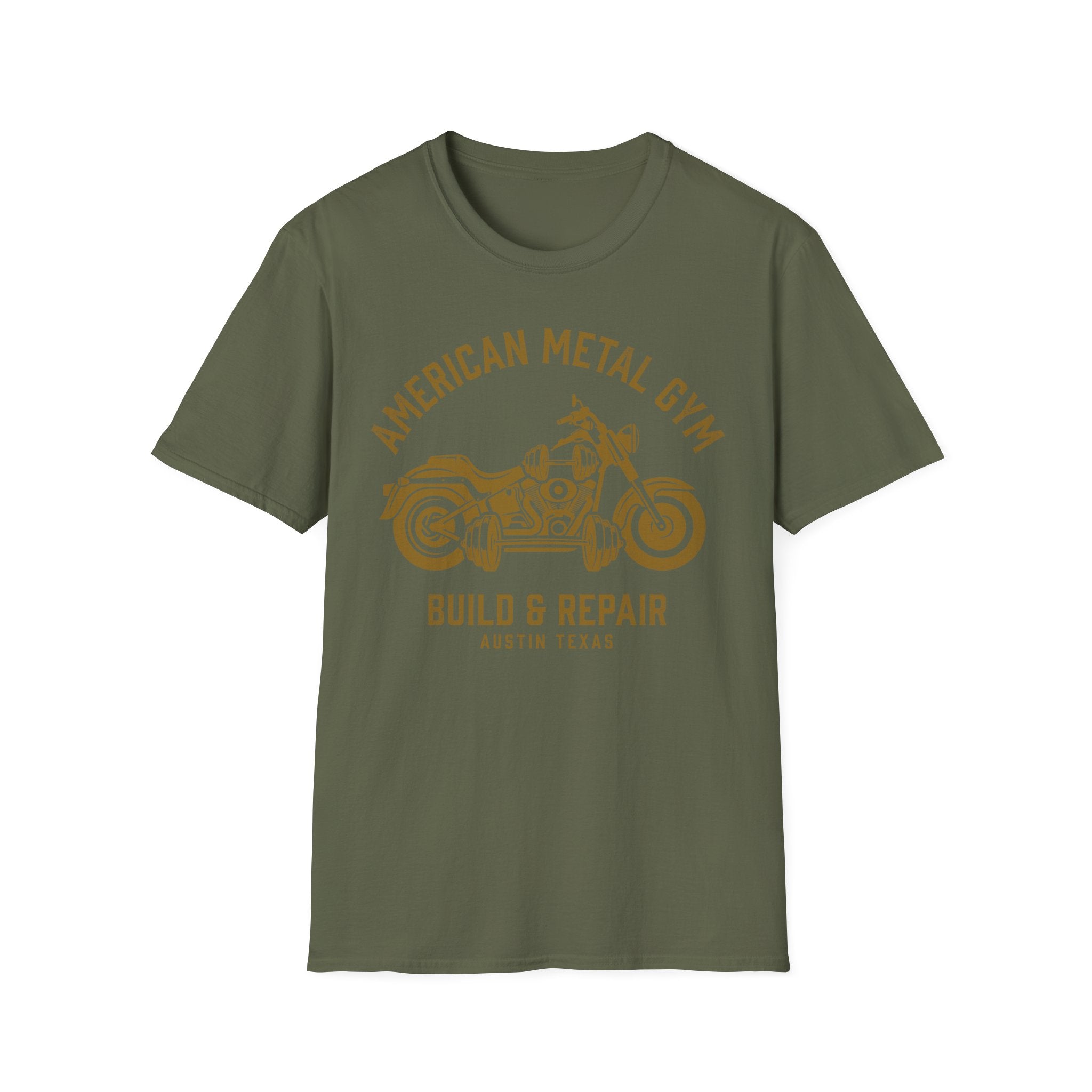 American Metal Build and Repair Vintage Gym T-Shirt