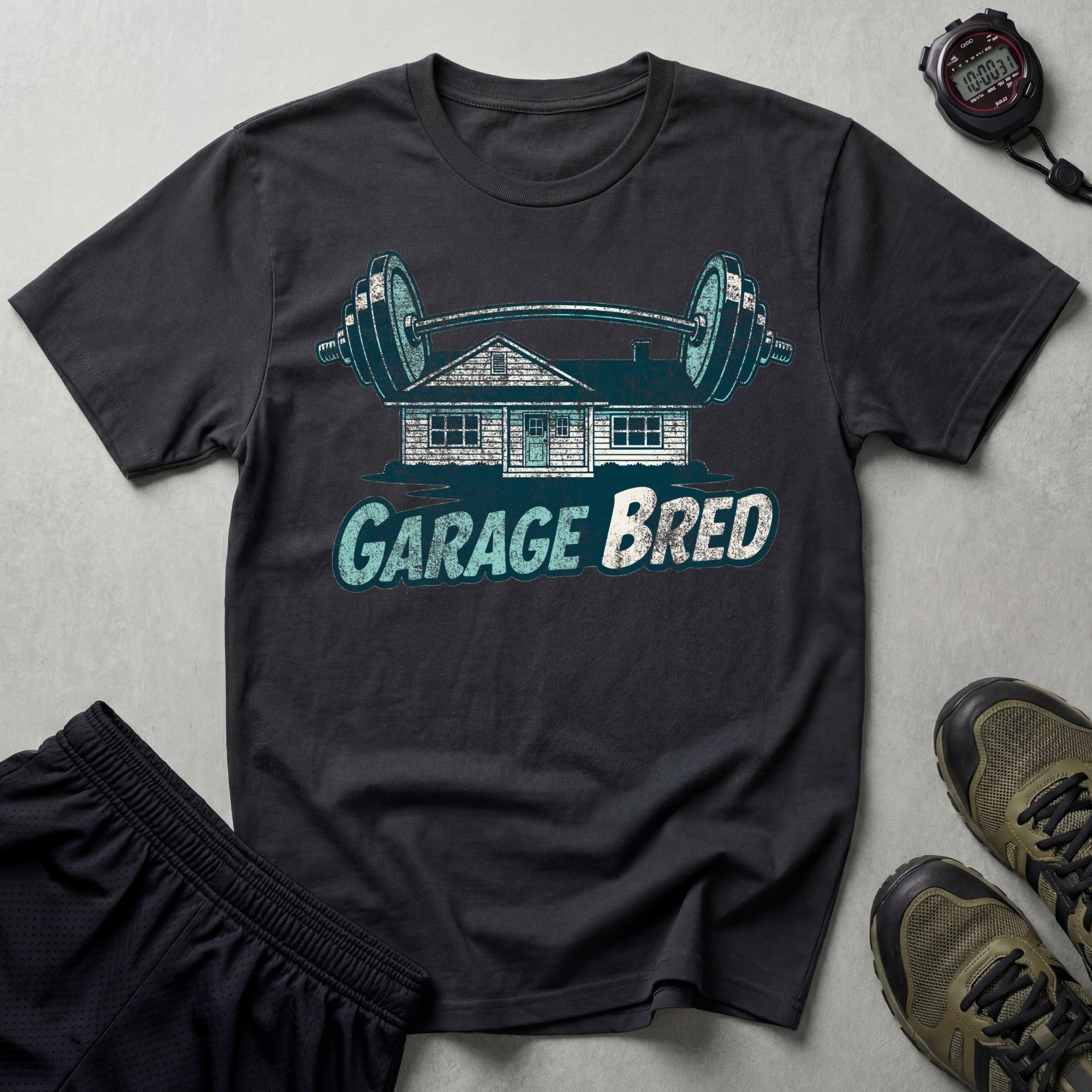 Garage Bred Bodybuilder T-Shirt