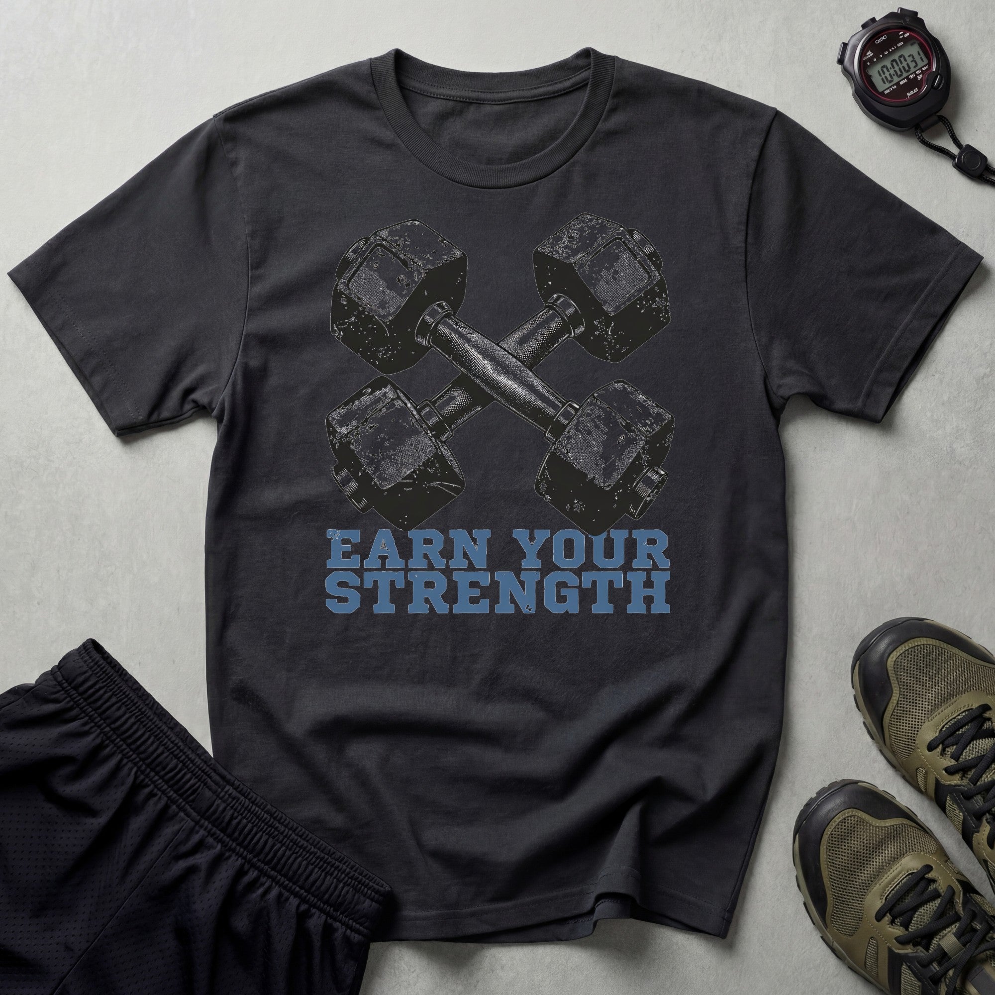 Earn Your Strength Gym T-Shirt
