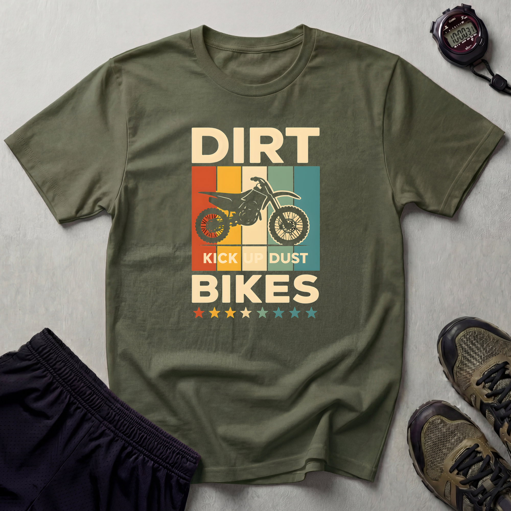 Dirt Bikes Kick Dust T-Shirt