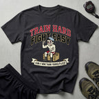 Train Hard Fight Easy Boxing T-Shirt