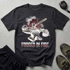 Forged In Fire Bodybuilding T-Shirt