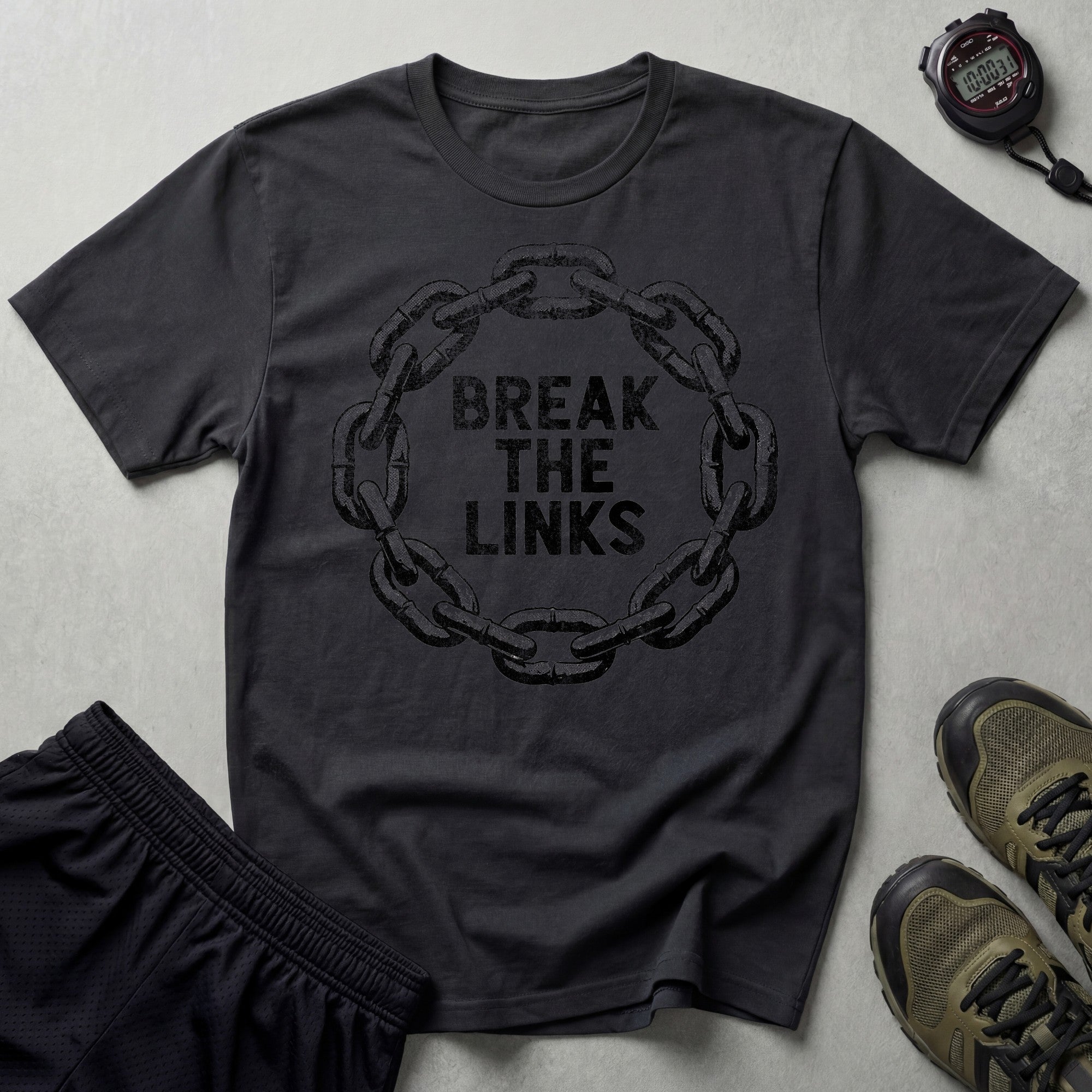 Break The Links Workout T-Shirt