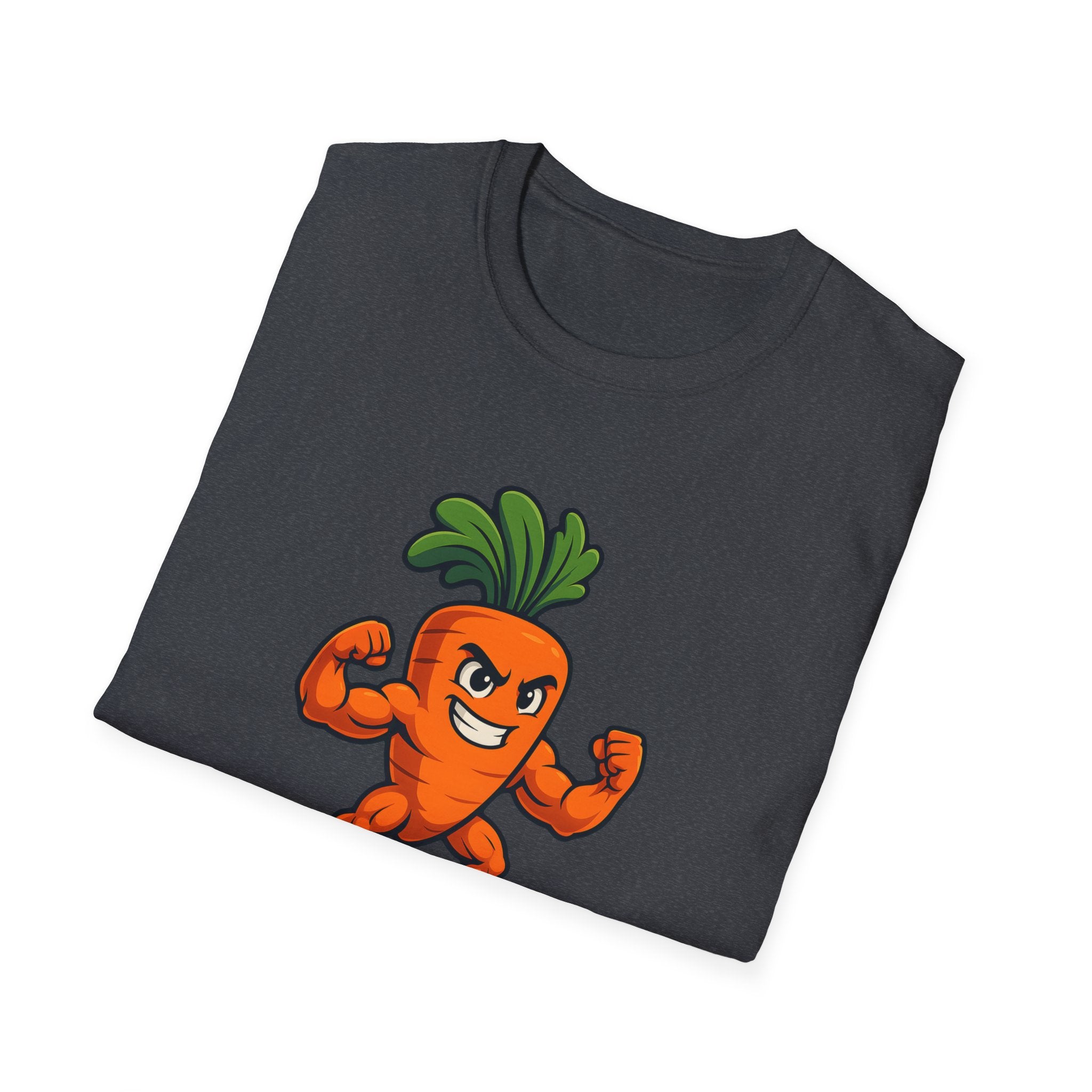 Muscular Carrot Mascot T-Shirt