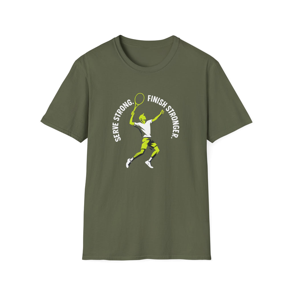 Tennis Player Jumping T-Shirt