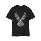 Dangerous Eagle Graphic Retro Gym T-Shirt