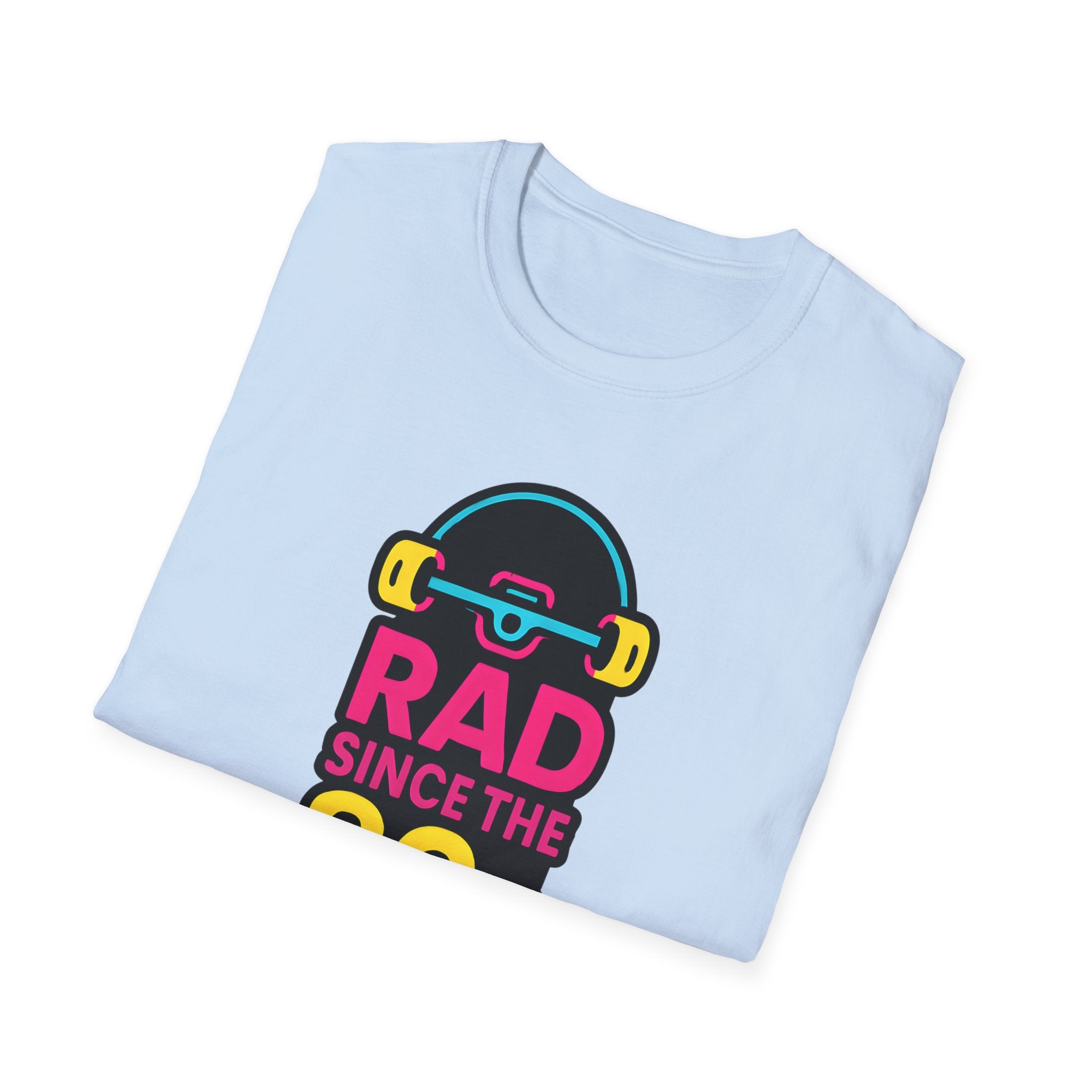 Neon 80s Skateboard T-Shirt