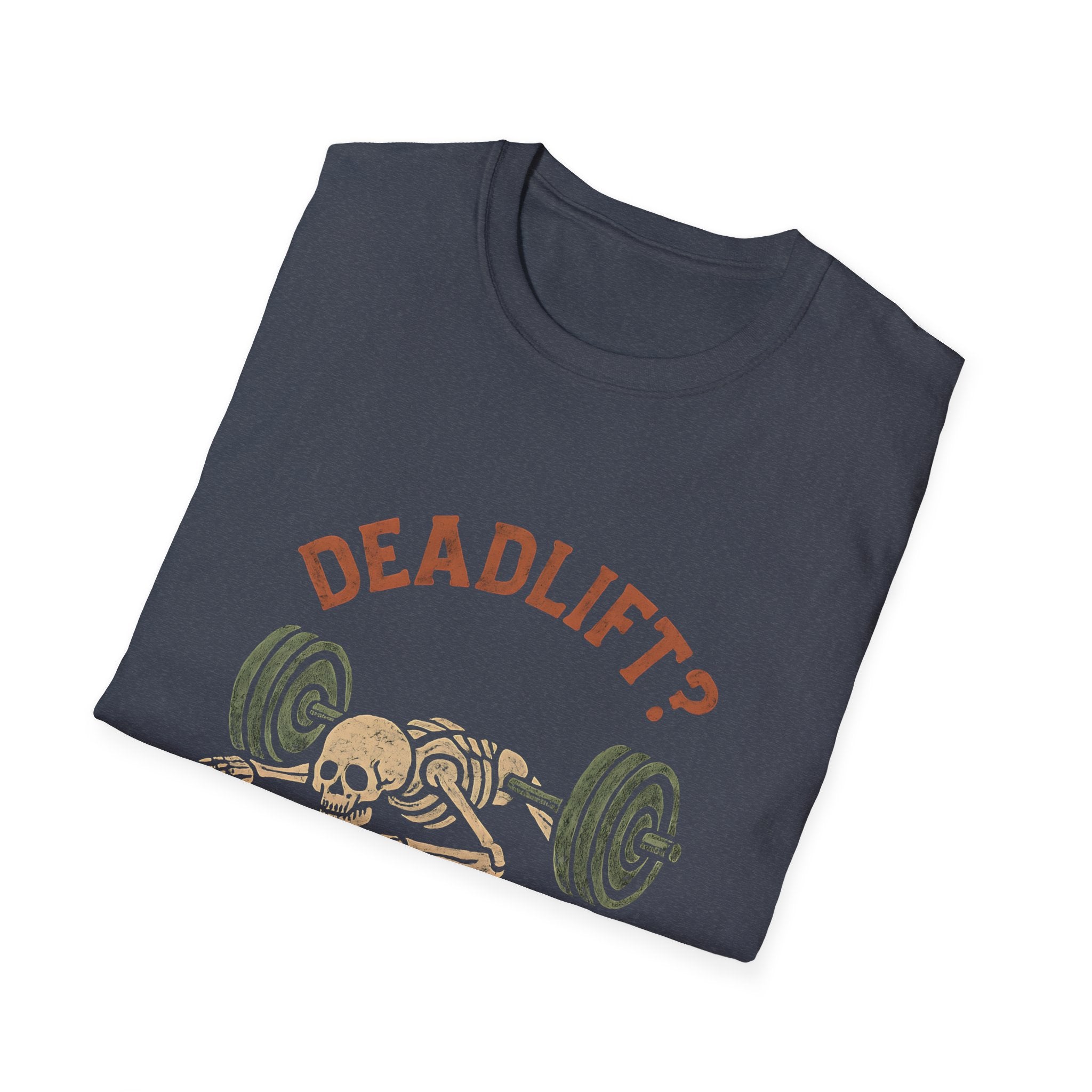 Deadlift Skeleton Meme T-Shirt