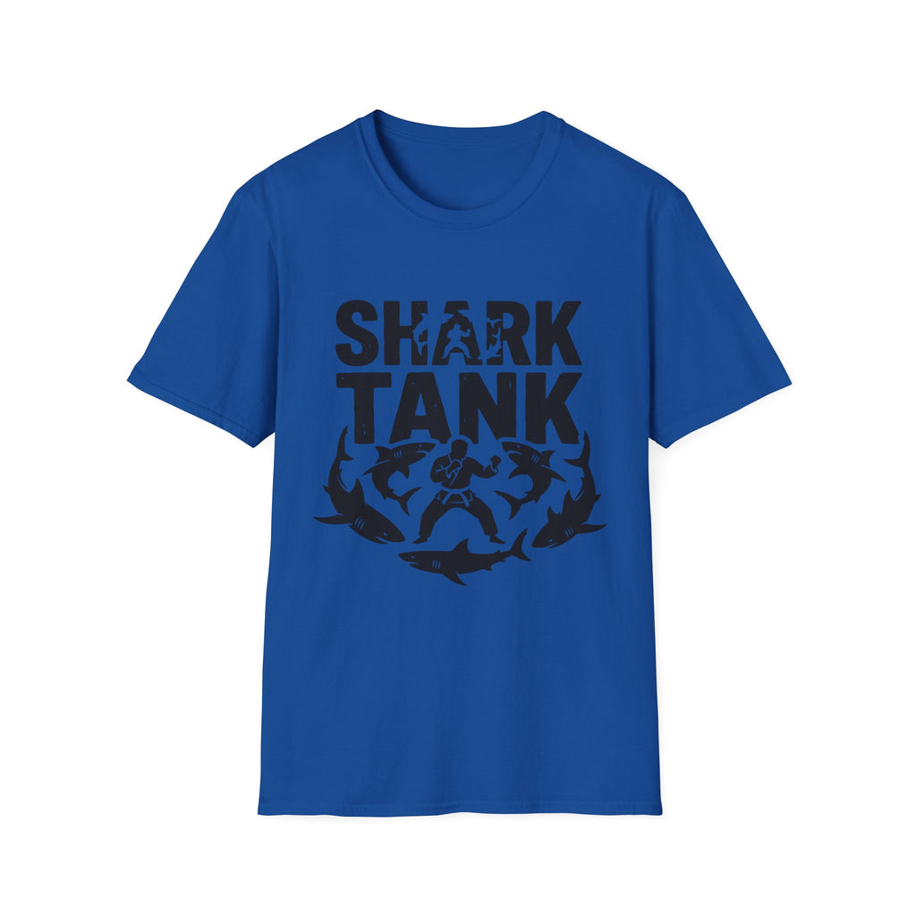 MMA Shark Tank Training Grunge black Gym T-Shirt