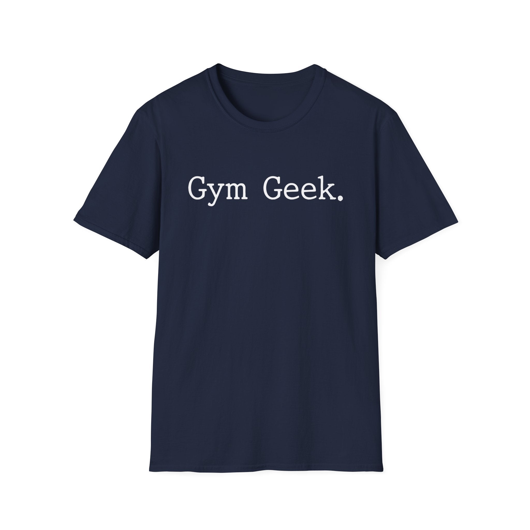 Gym Geek Typographic Vintage Gym T-Shirt