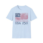 American Patriot USA 250 Graphic Vintage Gym T-Shirt