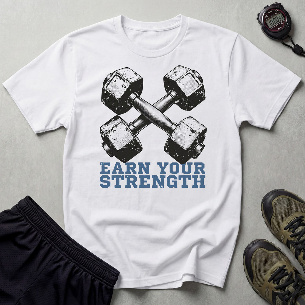 Earn Your Strength Gym T-Shirt