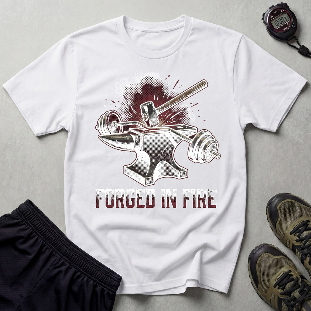 Forged In Fire Bodybuilding T-Shirt