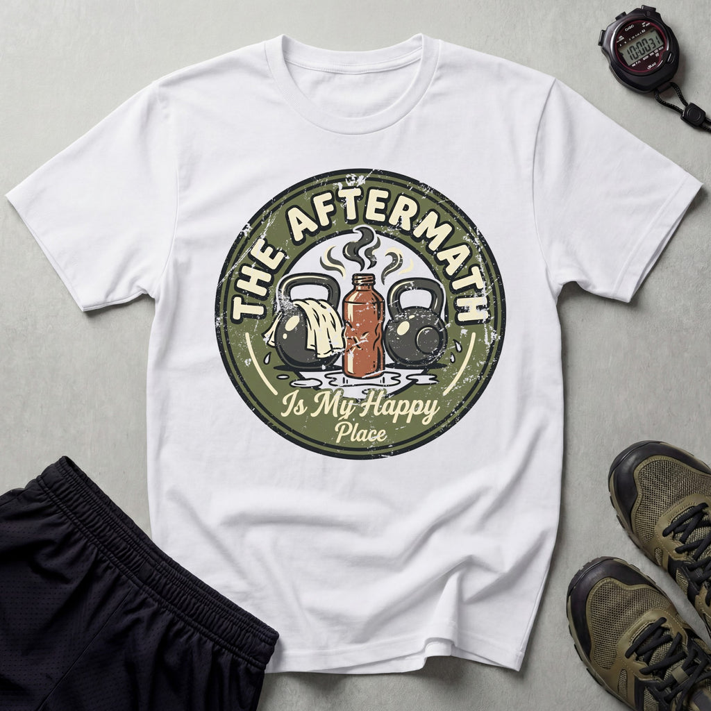 The Aftermath Is My Happy Place Gym T-Shirt