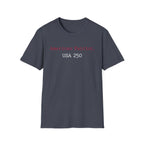 American Patriot US 250 Typographic Vintage Gym T-Shirt
