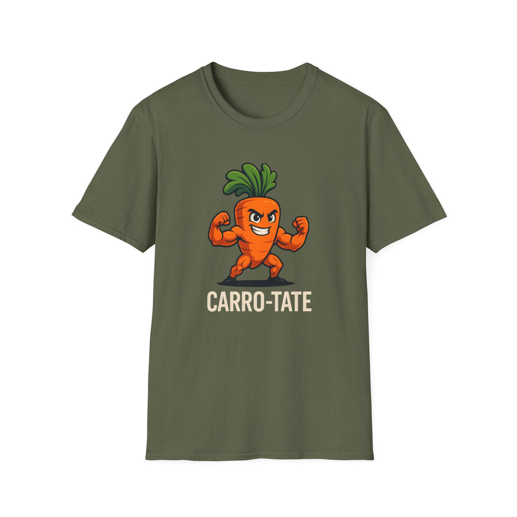 Muscular Carrot Mascot T-Shirt