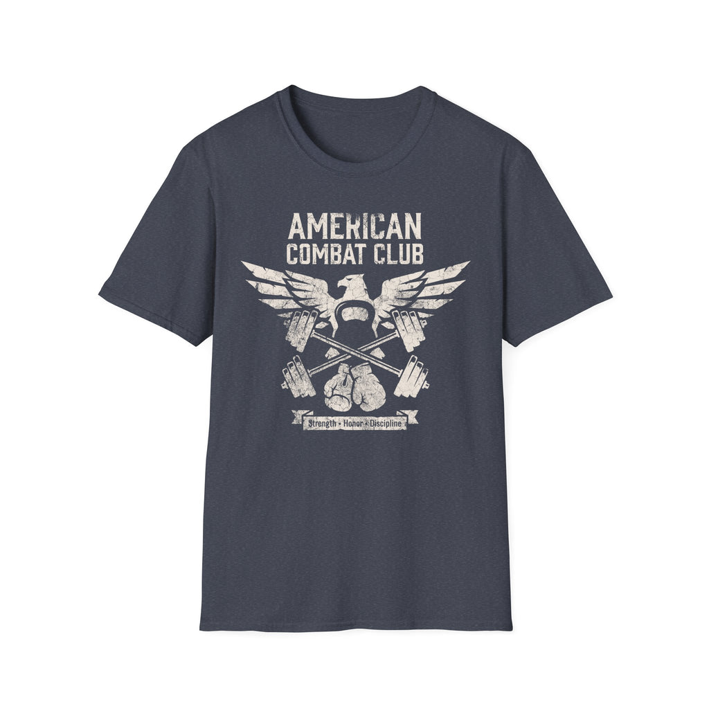 American Combat Club Gym Vintage Gym T-Shirt