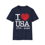 I Heart USA 250 Vintage Gym T-Shirt