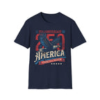 America USA 250 Strength Freedom Vintage Gym T-Shirt