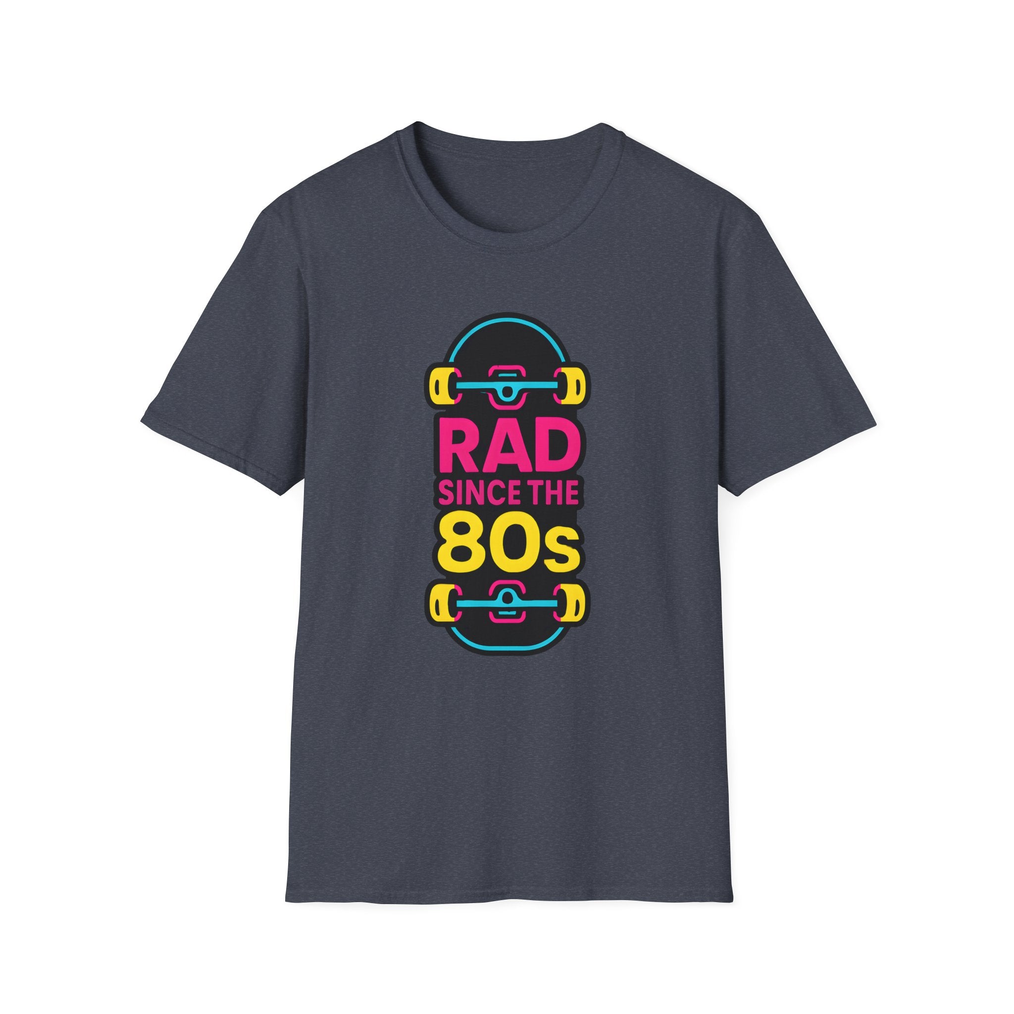 Neon 80s Skateboard T-Shirt