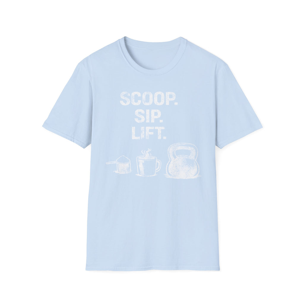 Scoop Sip Lift Dark Tee