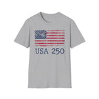 USA 250 Freedom Flag Vintage Gym T-Shirt
