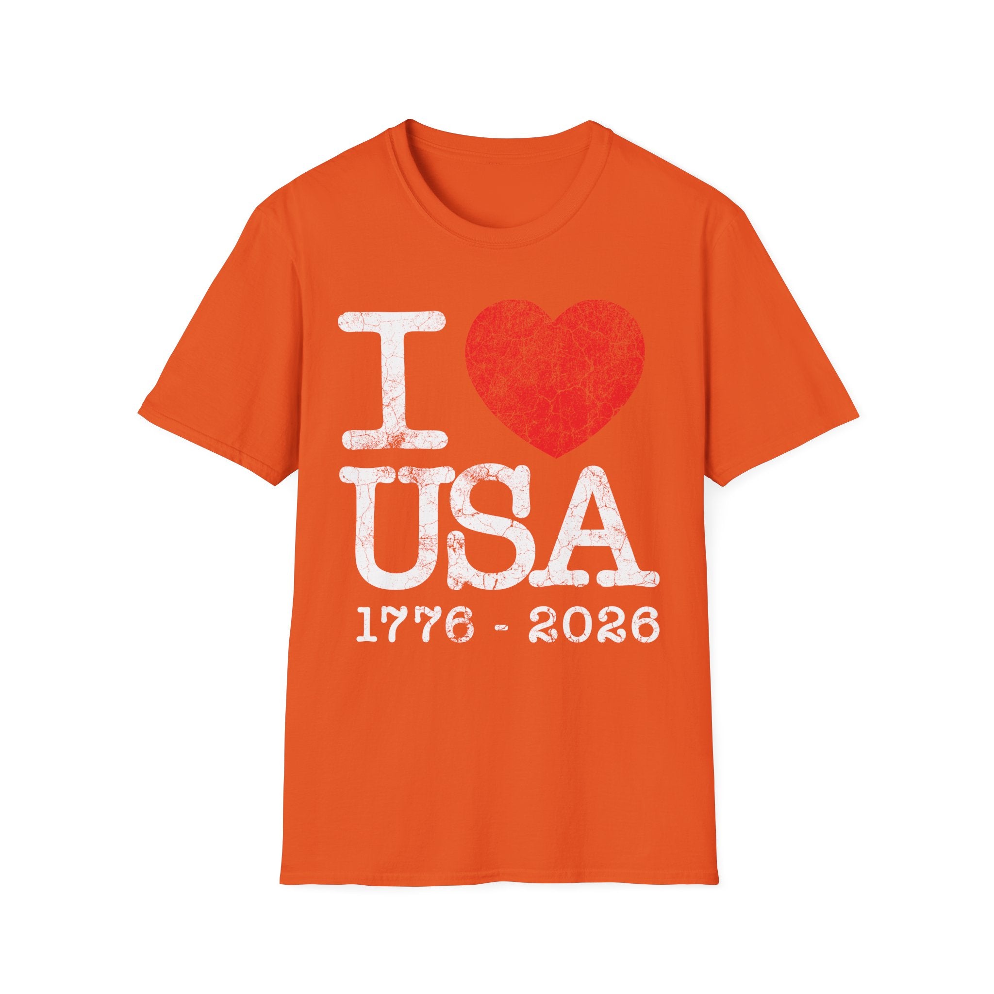 I Heart USA 250 Vintage Gym T-Shirt