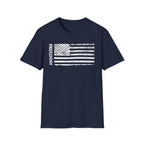 USA Freedom Flag Vintage Gym T-Shirt