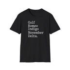 GRIND Typographic Phonetic Vintage Gym T-Shirt