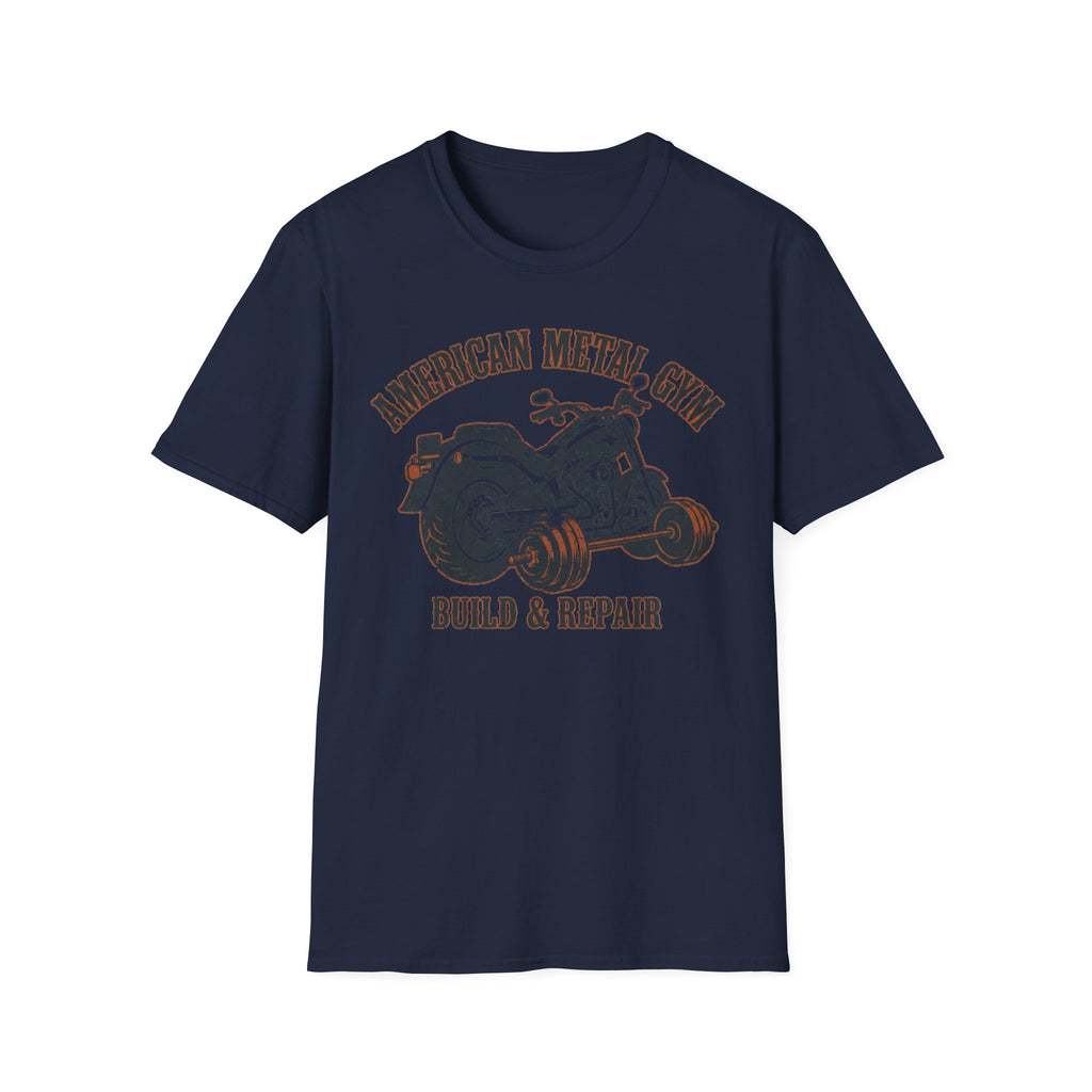 American Metal Build and Repair Vintage Graphic Gym T-Shirt