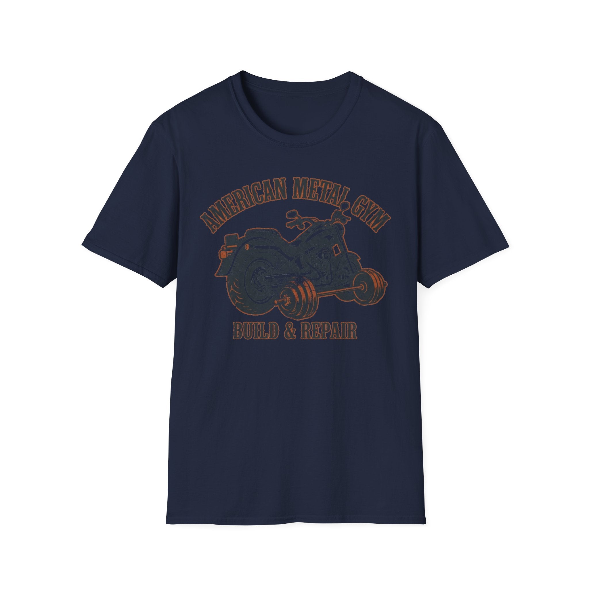American Metal Build and Repair Vintage Graphic Gym T-Shirt